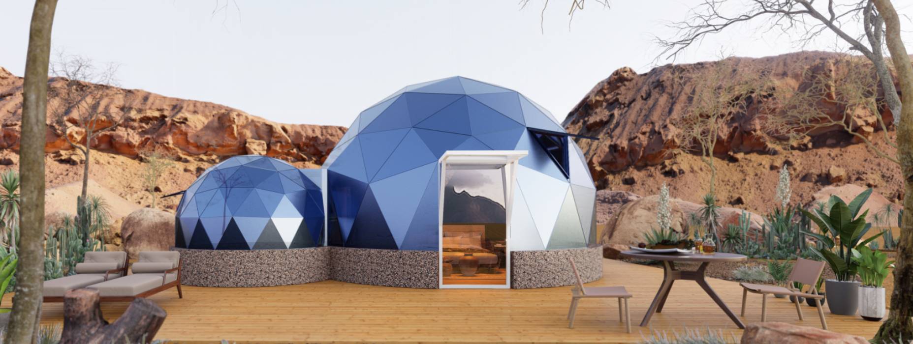 榆林球形智能光伏玻璃星空房